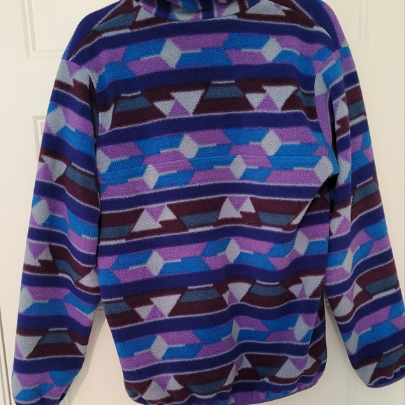 Vintage Patagonia Synchilla women's L geometric fleece - Picture 2 of 4